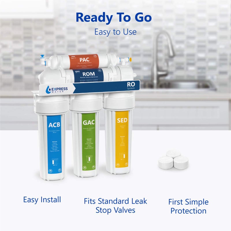 Express Water Replacement Pads for Leak Stop Valve for Reverse Osmosis and Under Sink Water Filtration System - Replacement Discs for Automatic Water Shut-Off Tool for Filter - Express Water - Image 3